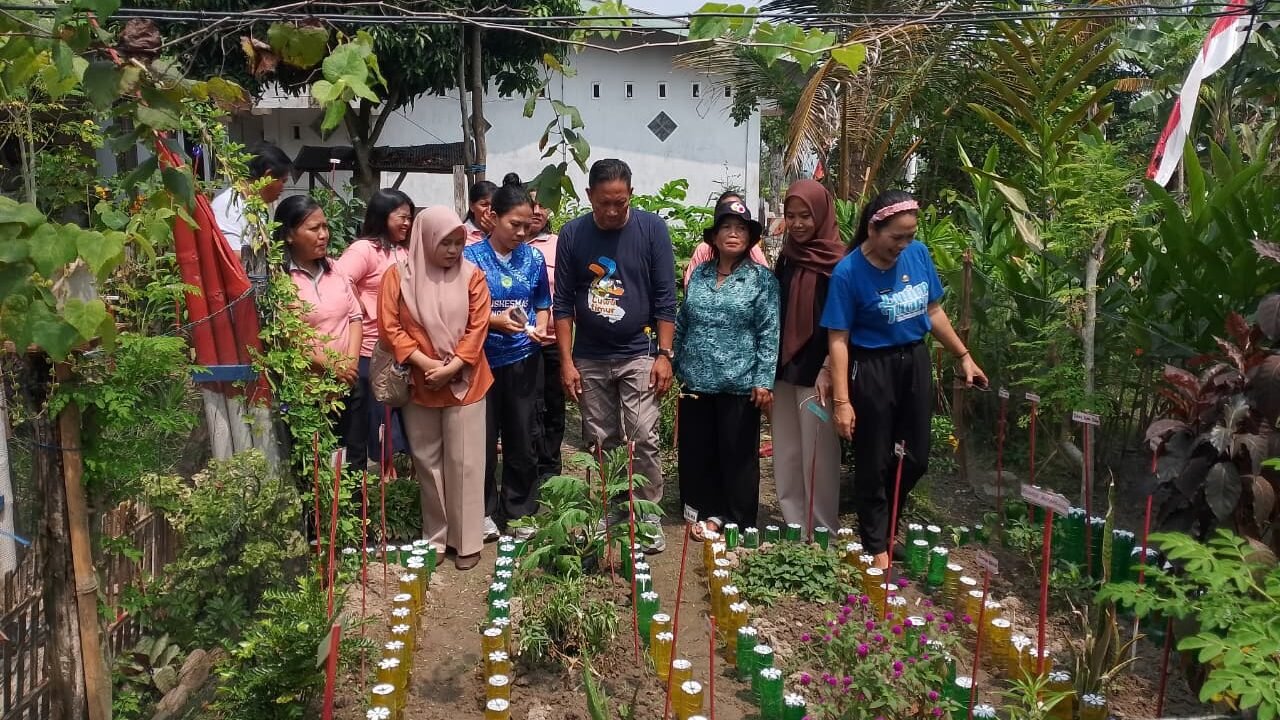 Perkuat Peran Dasawisma, Sekretaris Pokja 4 Kec.Mngkutana Lakukan Kunjungan Lapangan
